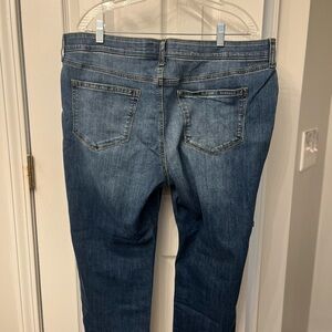 Sonoma Women's Straight Leg Blue Jeans